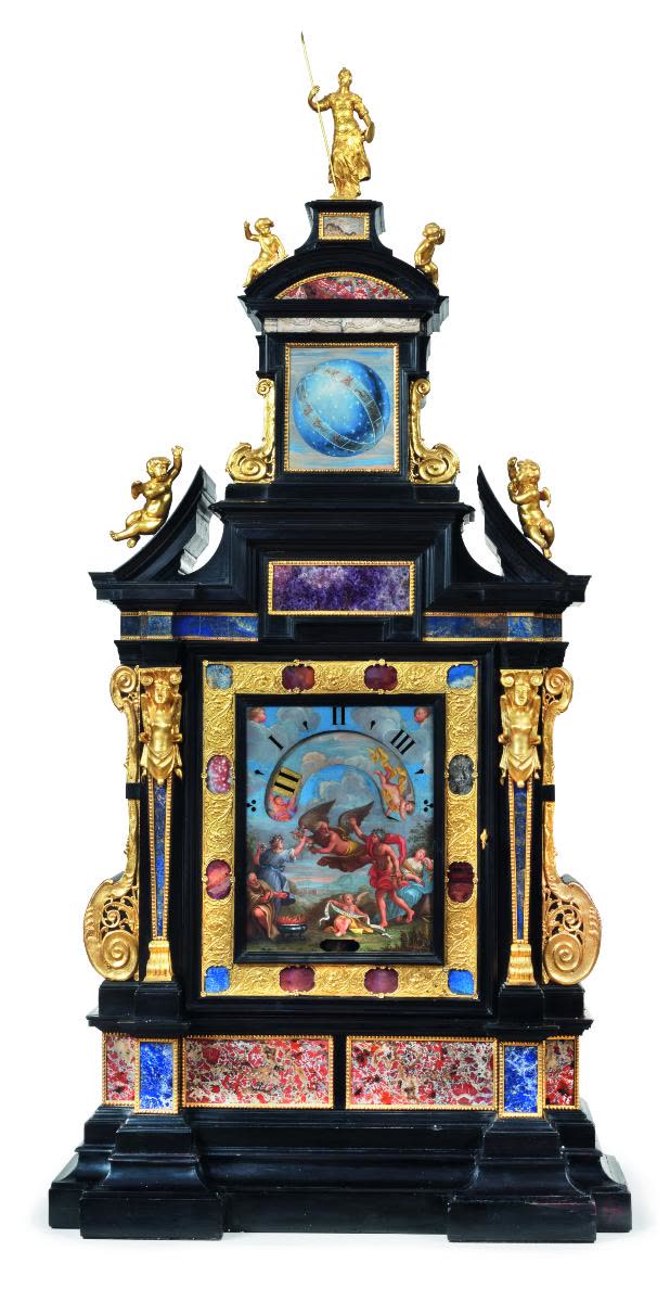 Pietro Tommaso Campani, Night Clock, Rome, 1682 (MIH IV-1225)
