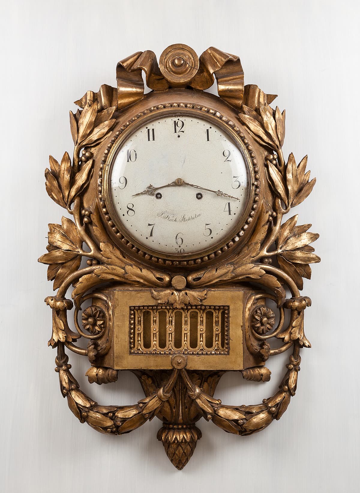 Pendulum clock by Jacob Kock, antique furniture photography, IMG 0931 edit