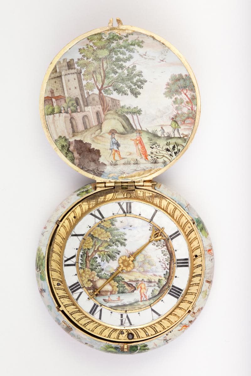 Round enamelled watch (MIH I-551)