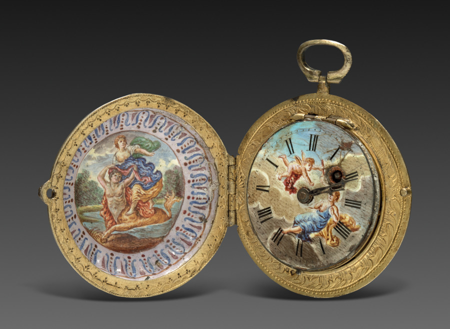 Enamelled watch signed Marchand, Paris — Cleveland 1916.357