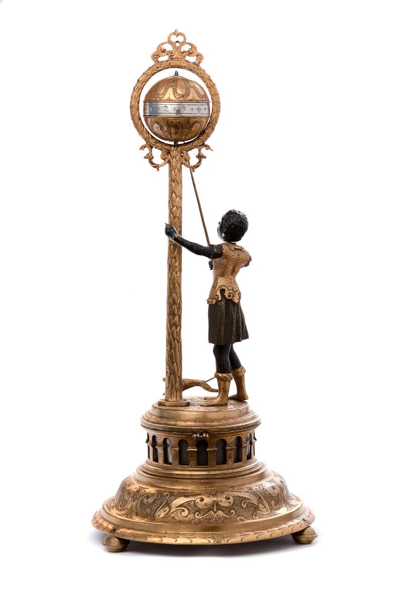 Pendule dite "au nègre" à automate (MIH IV-579)