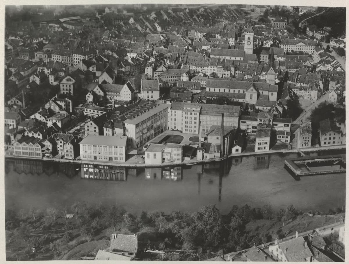 ETH-BIB-Schaffhausen, Uhrenfabrik IWC (International Watch Company)-Inlandflüge-LBS MH03-1245