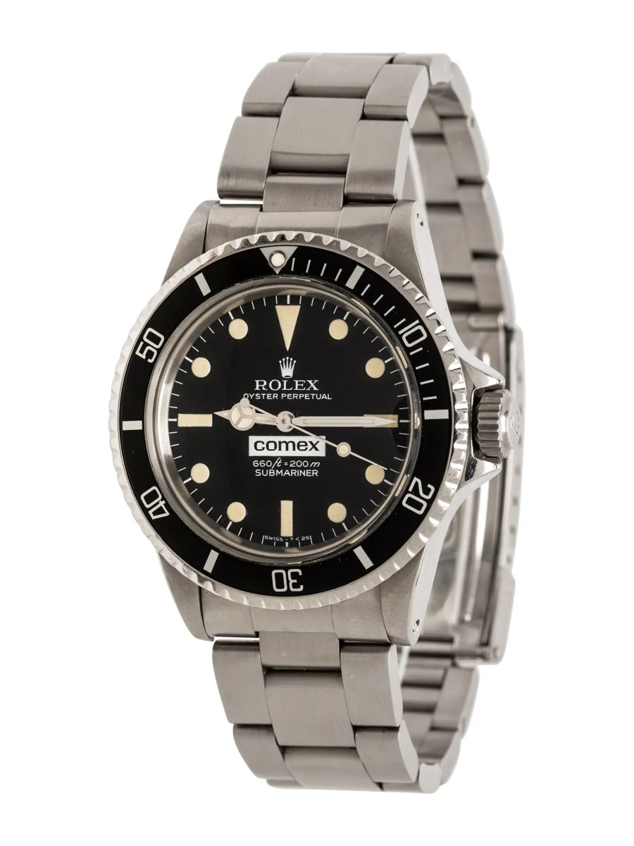 Rolex Ref. 5514 COMEX Submariner wristwatch with stainless steel Oyster bracelet