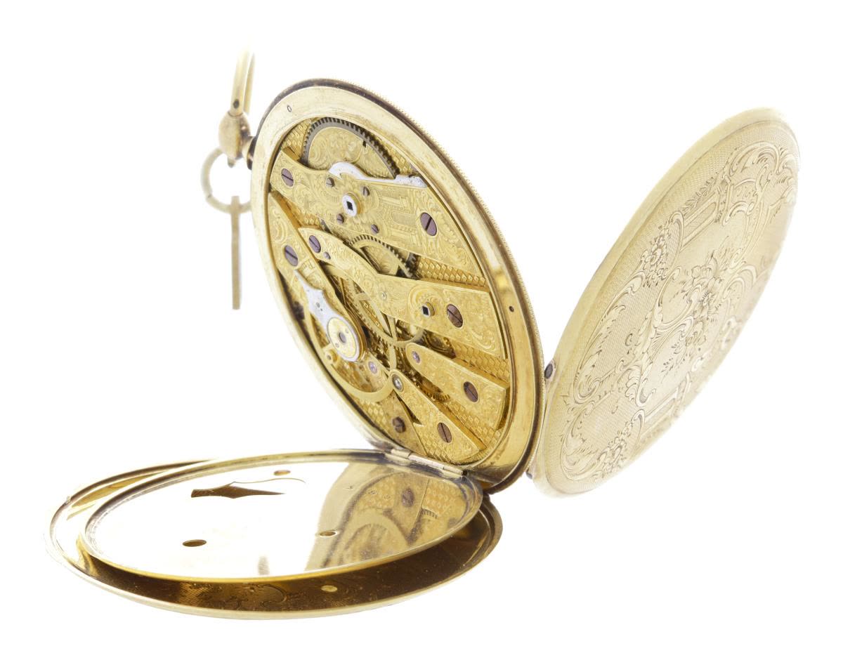 Engraved ultra-thin watch (MIH I-174)
