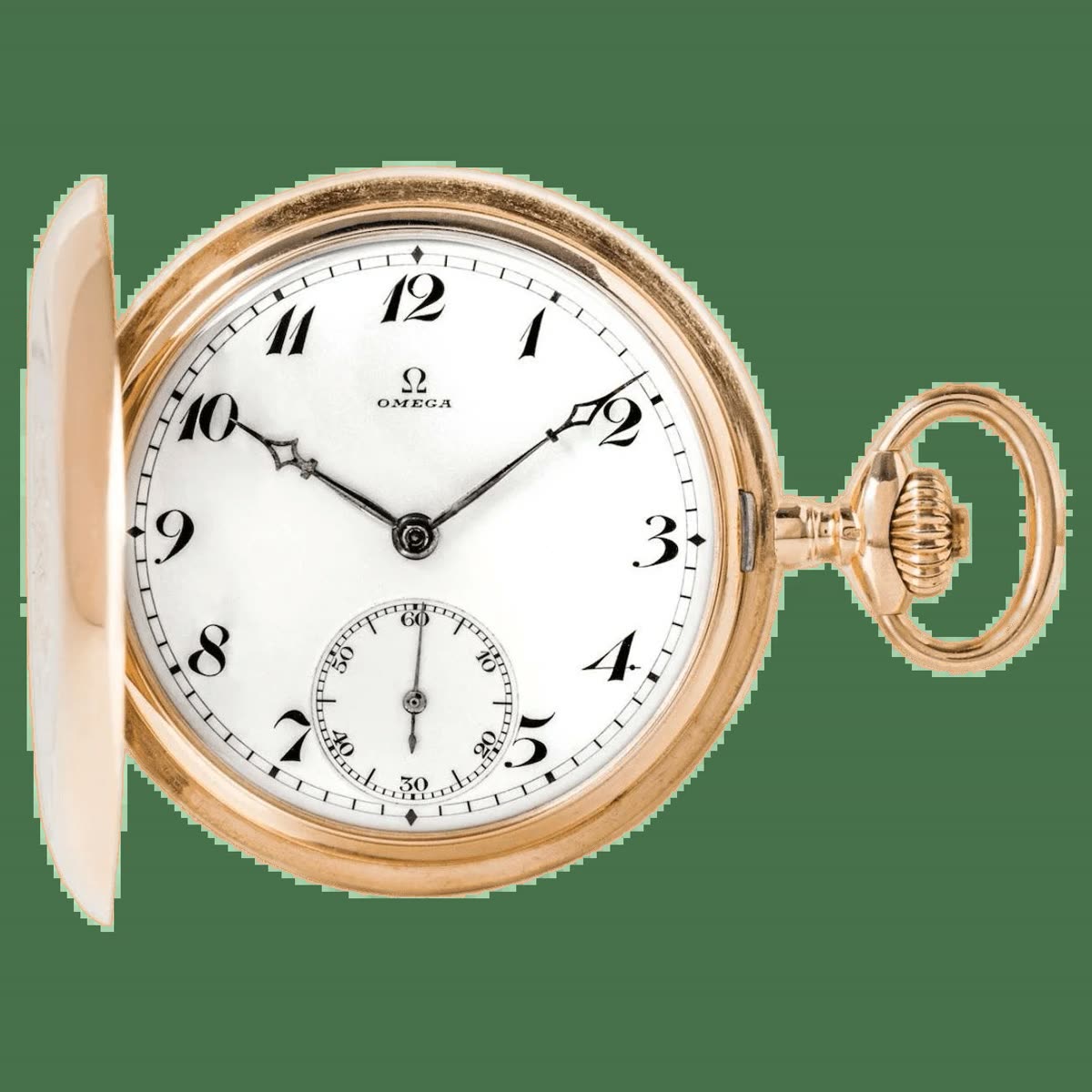 Omega Rose Gold Pocket Watch – C1900