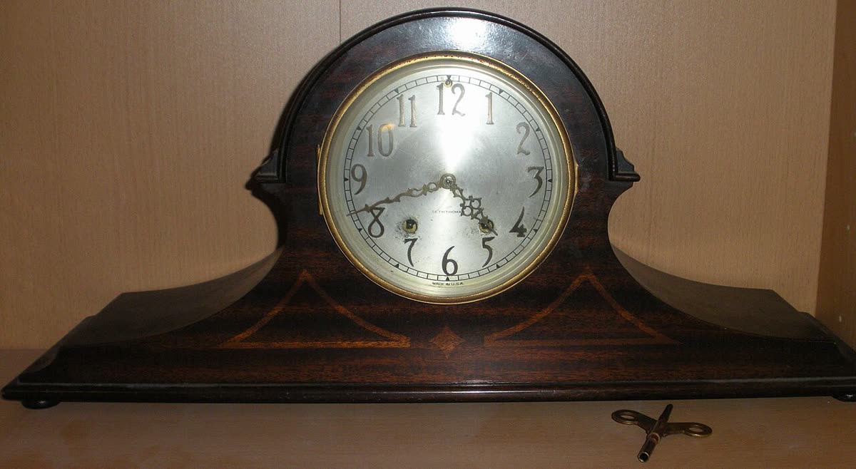 Seth Thomas tambour mantel clock ca. 1930