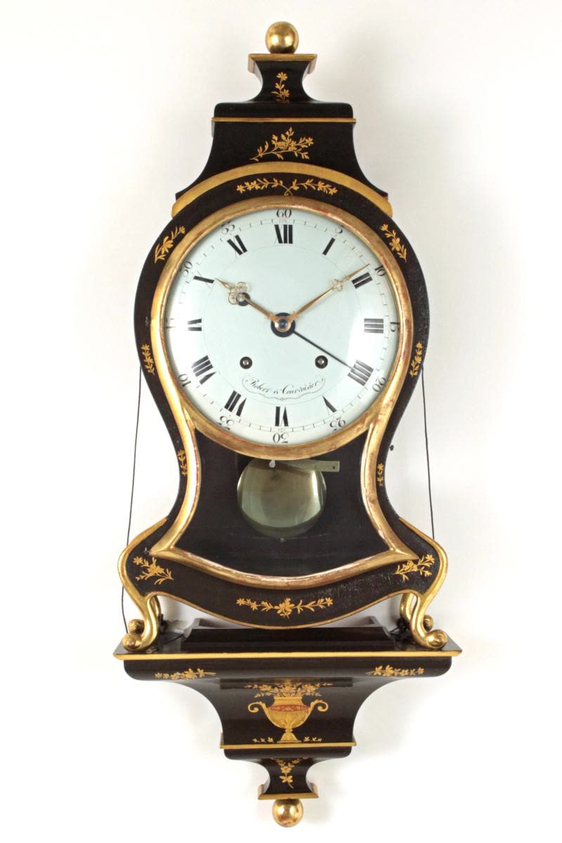 Neuchâtel pendulum clock in Louis XVI style (MIH IV-6)