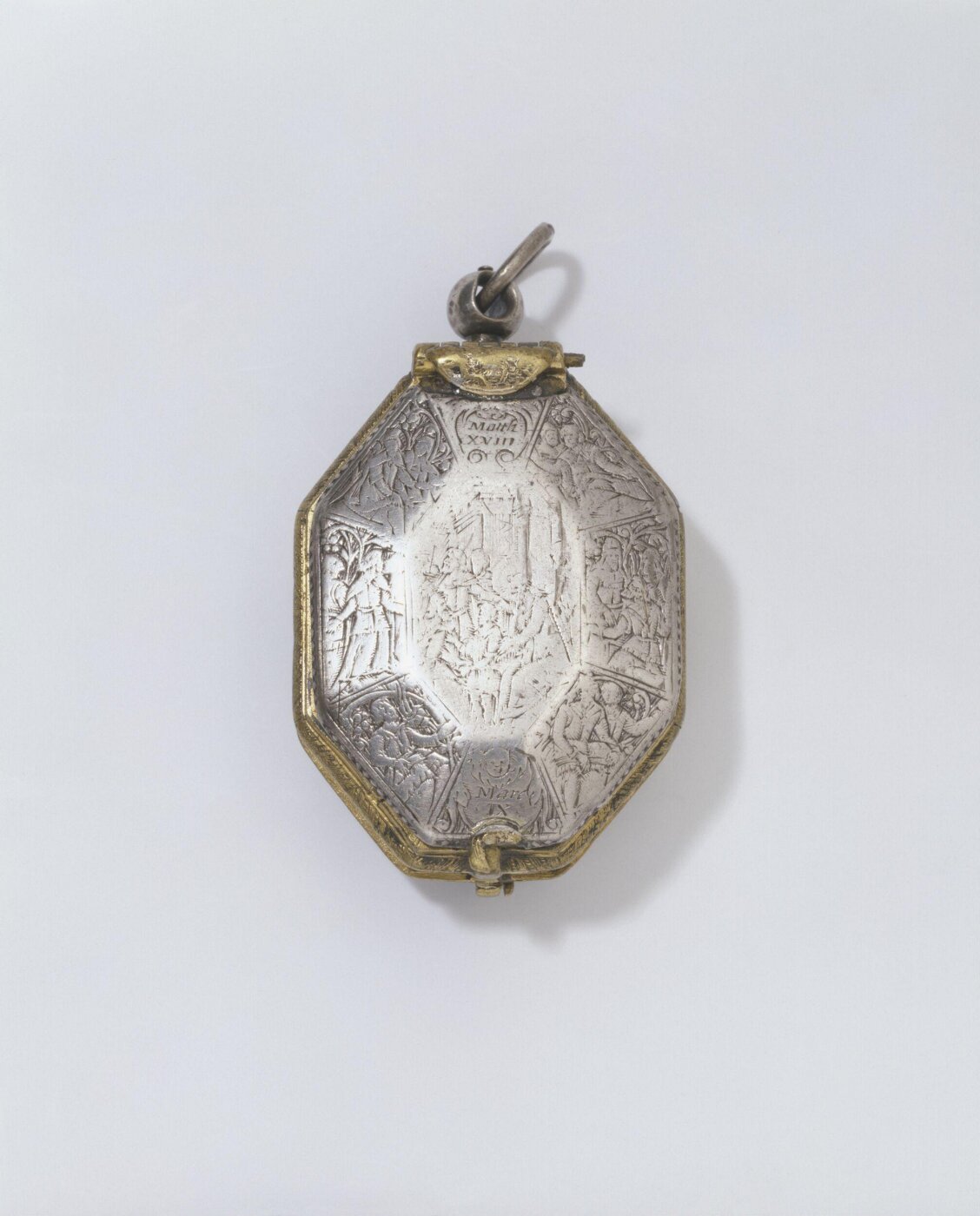 Octagonal watch signed Robert Grinkin — M.3-2003; exact catalogue exterior view