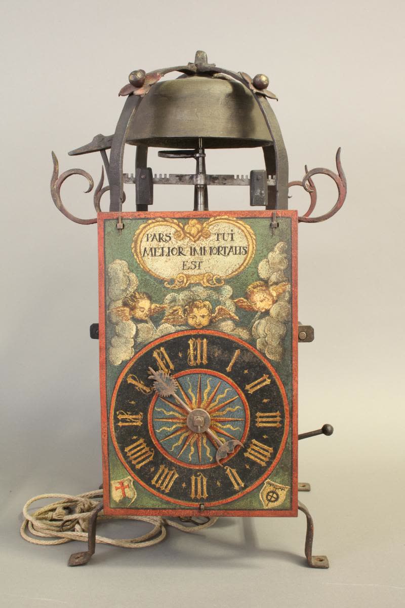 Clock with painted dial (MIH IV-384)