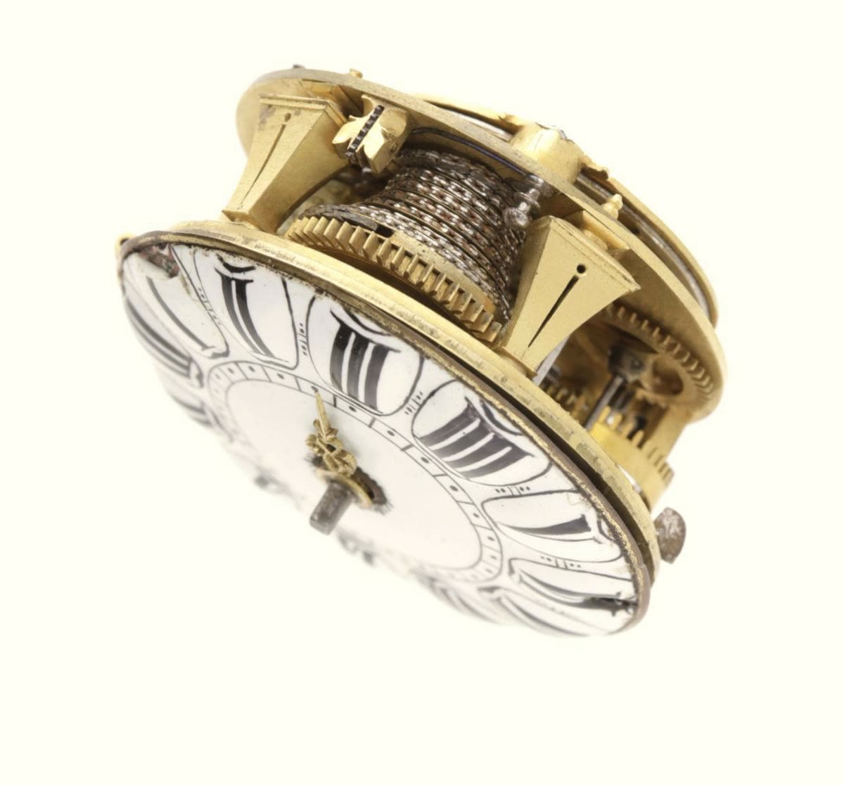 Movement with fusee, without a case, with verge escapement, signed: “F. Dentand à Genève” (MIH I-12)