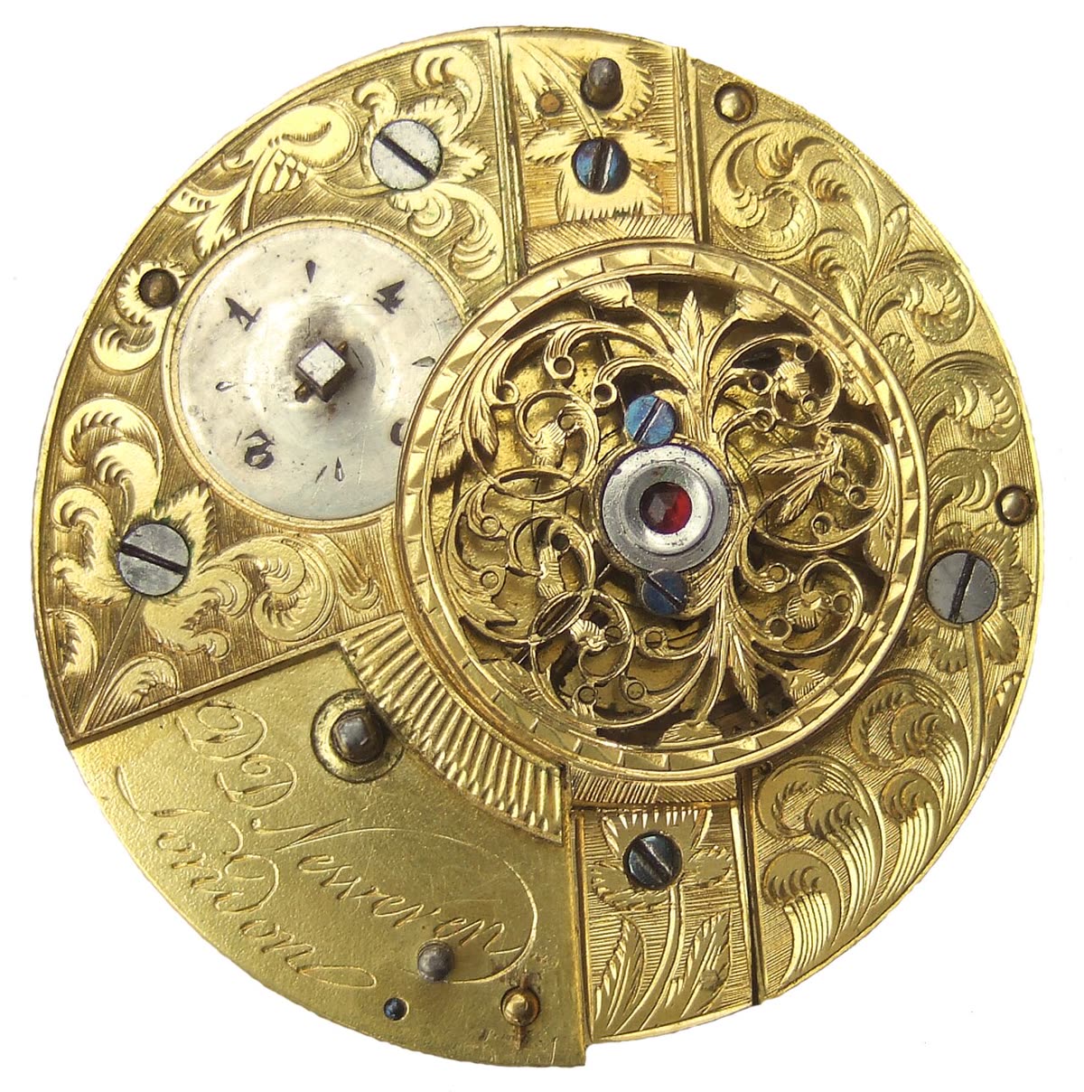 Spindeluhr fusee verge watch fabris 02