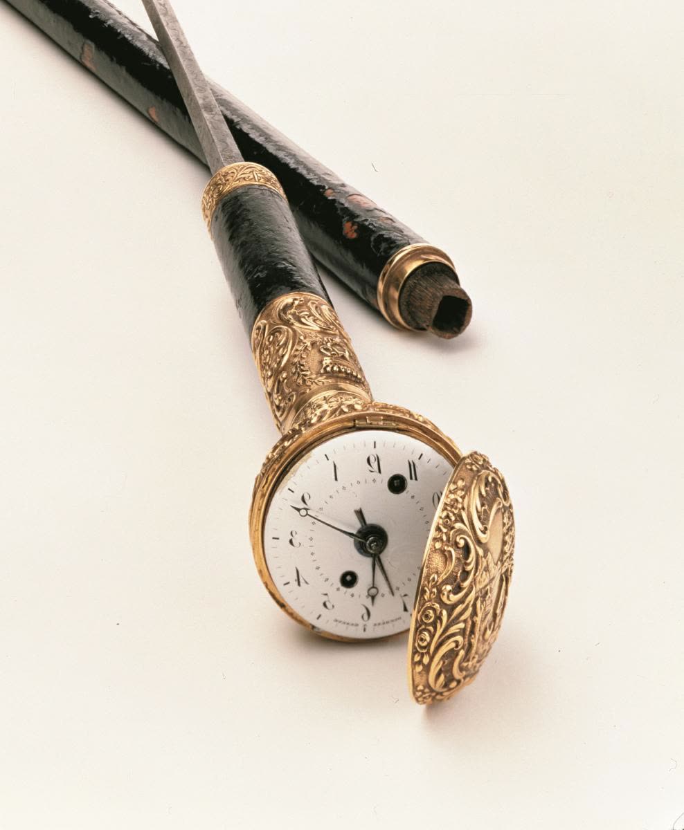 Canne-épée avec montre-réveil (MIH I-1527)