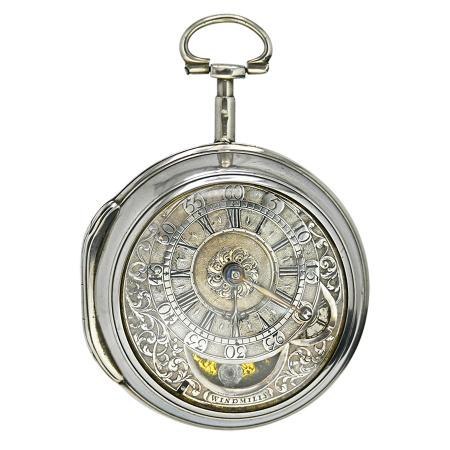 English Consular Case Verge Fusée Pocket Watch by Windmills of London