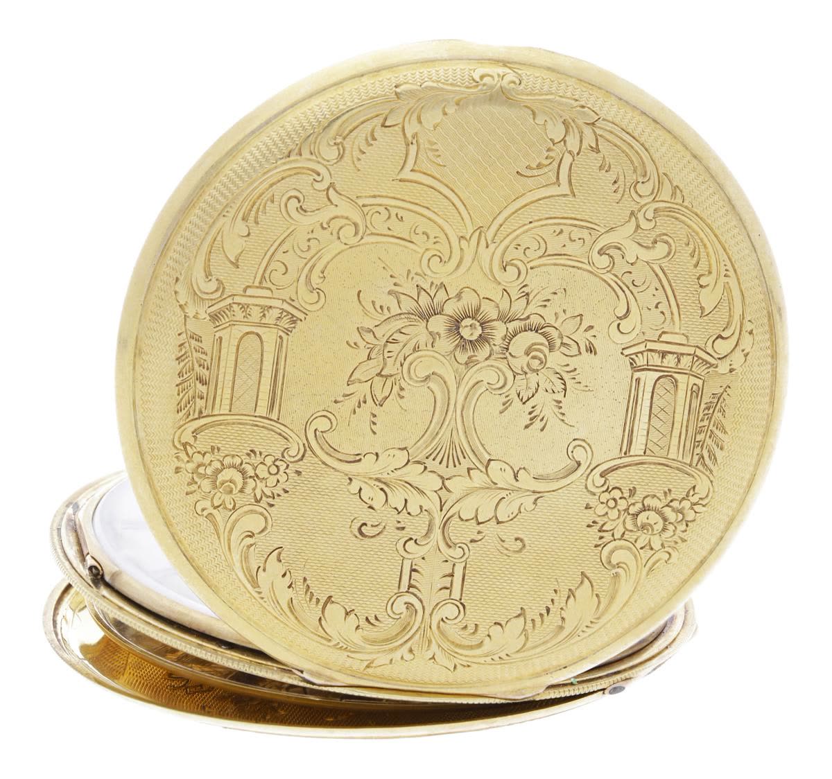 Engraved ultra-thin watch (MIH I-174)