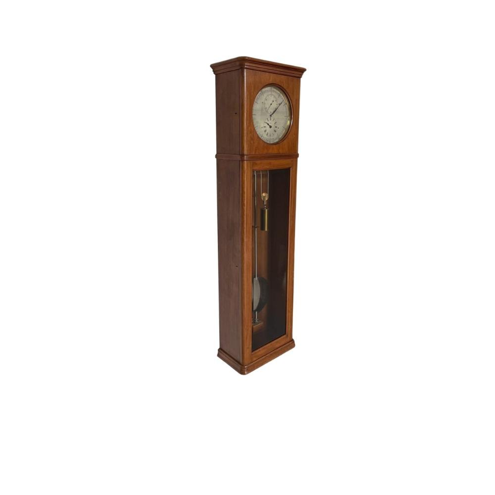 Full view of the Paul Stübner precision pendulum clock.