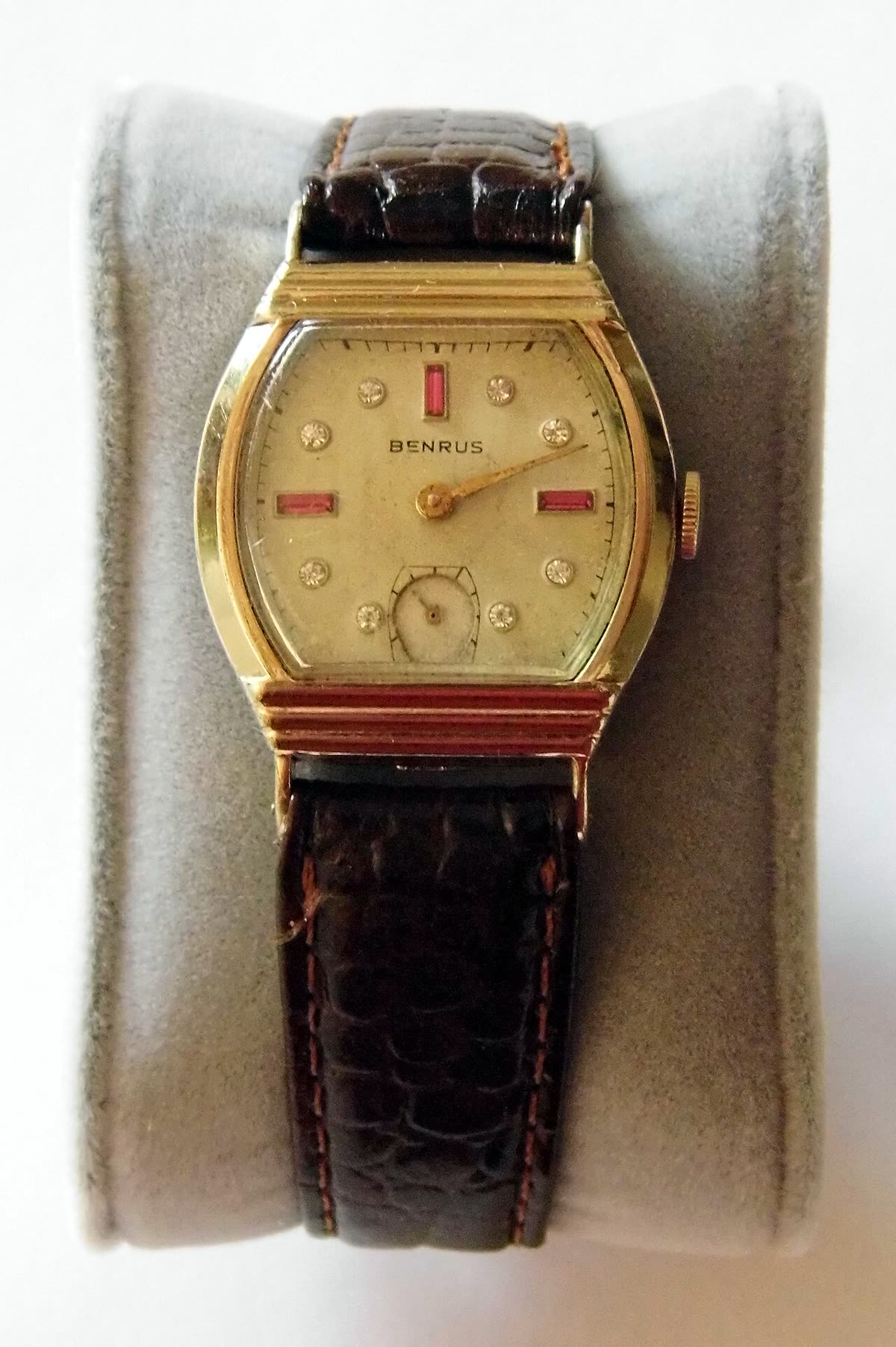 Vintage Benrus Manual-Wind Watch, 10 K. Rolled Gold Bezel (10268276634)