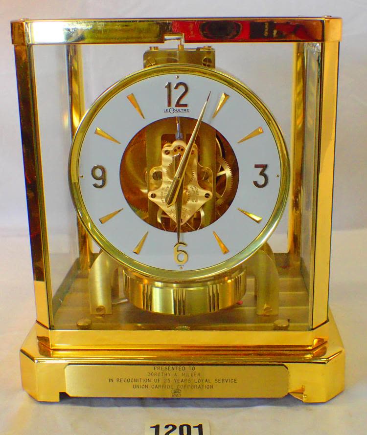 Jaeger - LeCoultre Atmos VIII Gold Plated Perpetual Clock
