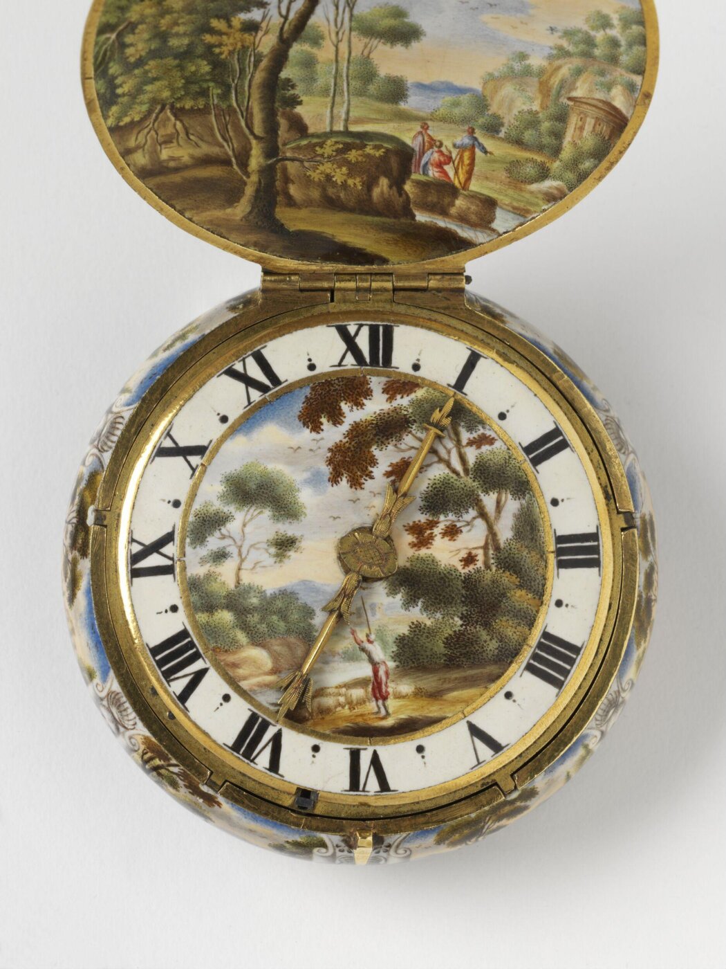 Nicolas Bernard watch with Faith, Hope and Charity — 2359-1855; exact catalogue exterior view