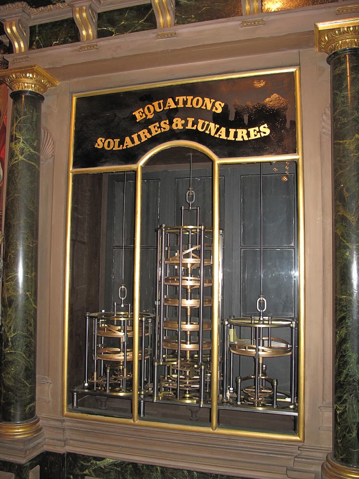 Strasbourg Astronomical clock Equations