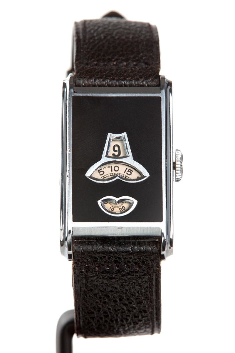 Wristwatch with apertures (MIH I-870)