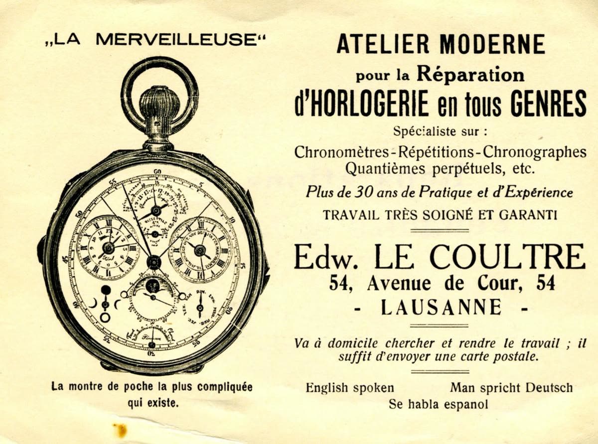 The polished gold case has several pushpieces and slides for operating a number of specific functions (MIH I-501)