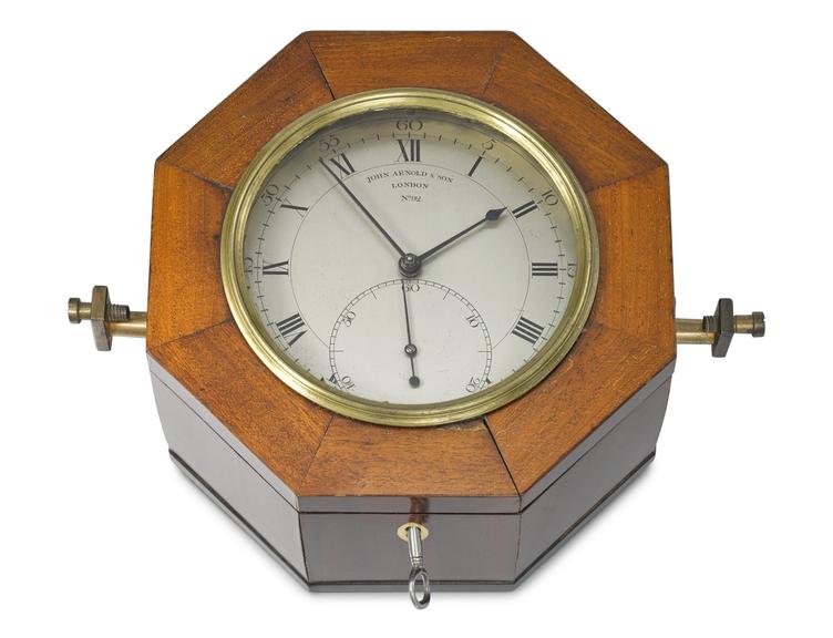 Arnold & Son No. 92 — dial and octagonal case, L2015-3486