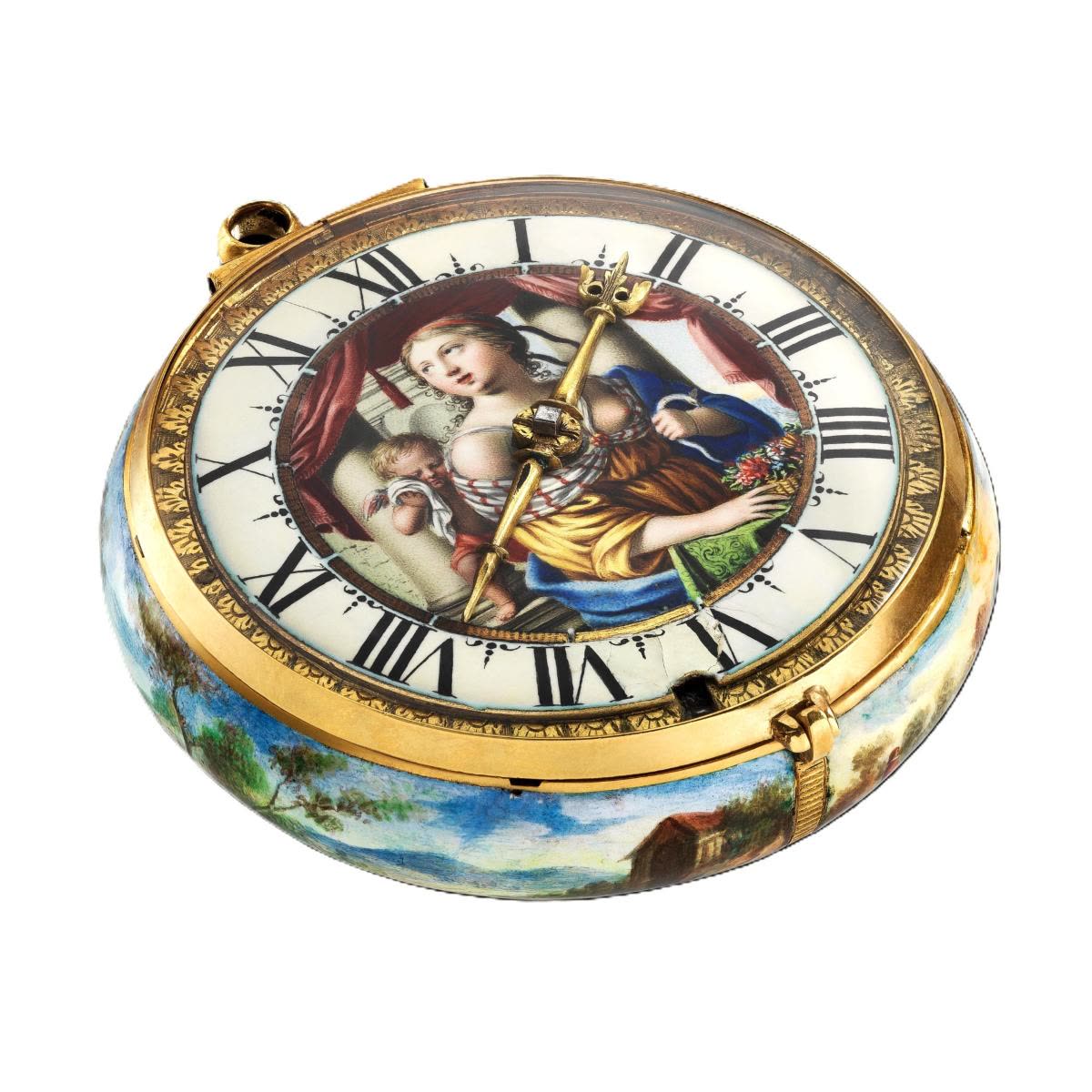 Enamelled pocket watch (MIH I-553)
