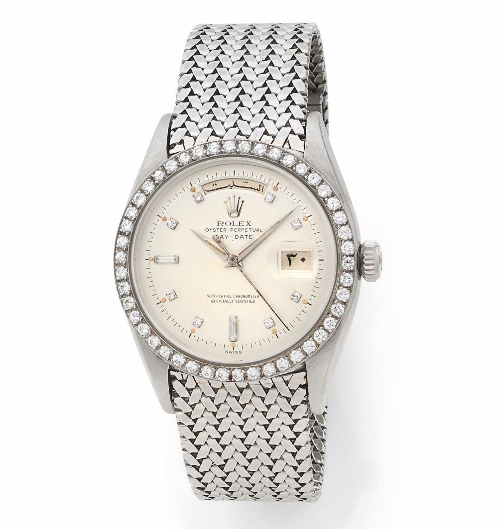 Rolex Day-Date ref. 6613B with Eastern Arabic calendar, circa 1958.
