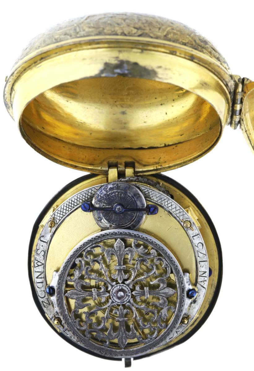 "Onion" watch, Movement signed: J. SANDOZ LA CHAUX-DE-FONDS AN 1751 (MIH I-53)
