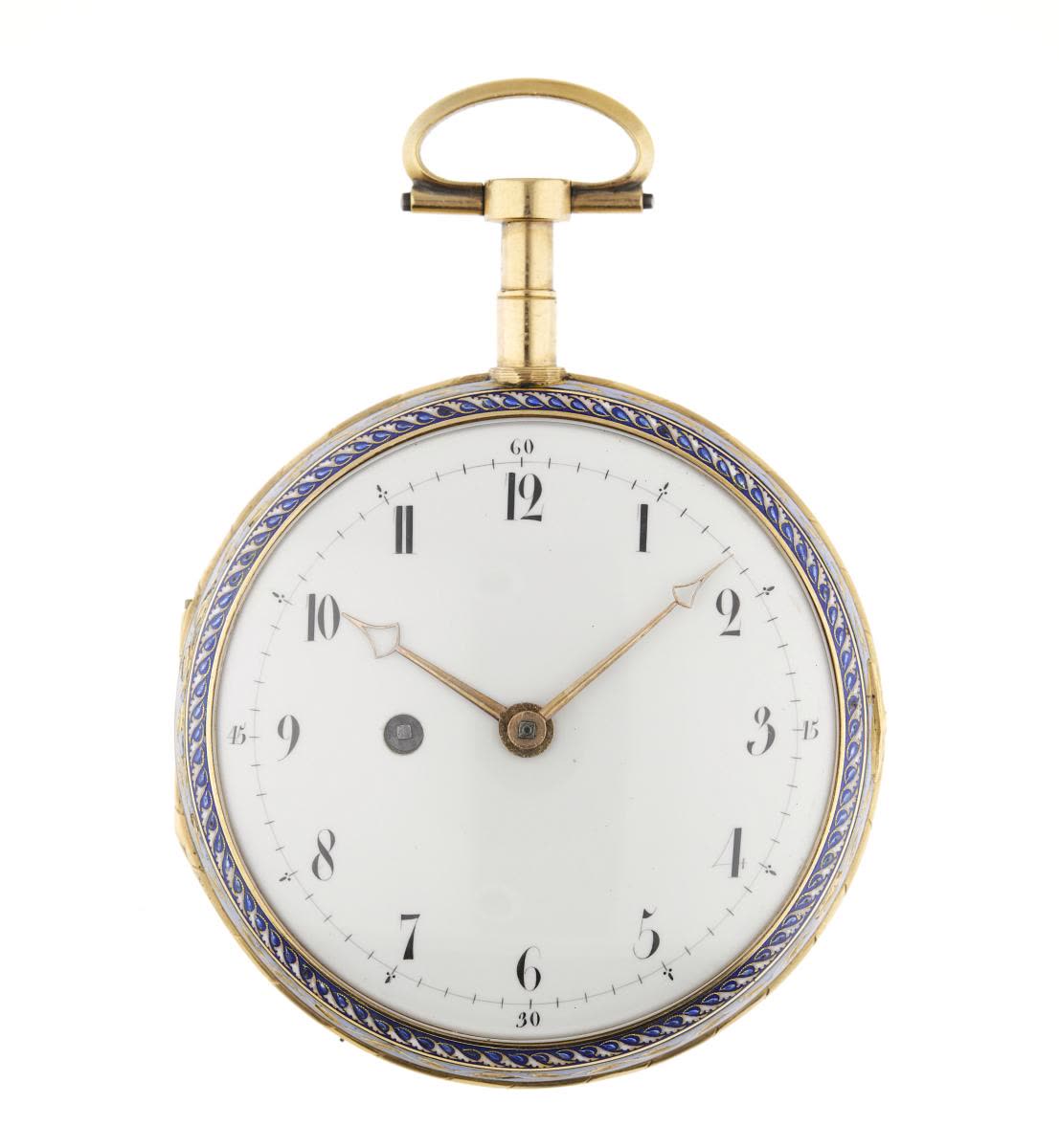 The gold case has two bezels (MIH I-1117)