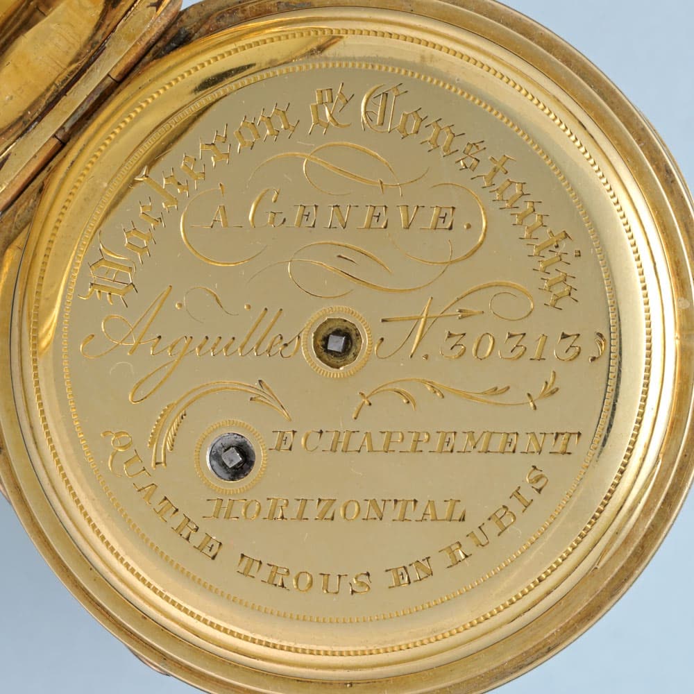 Gold Quarter Repeater by Vachron & Constantin – Circa 1840