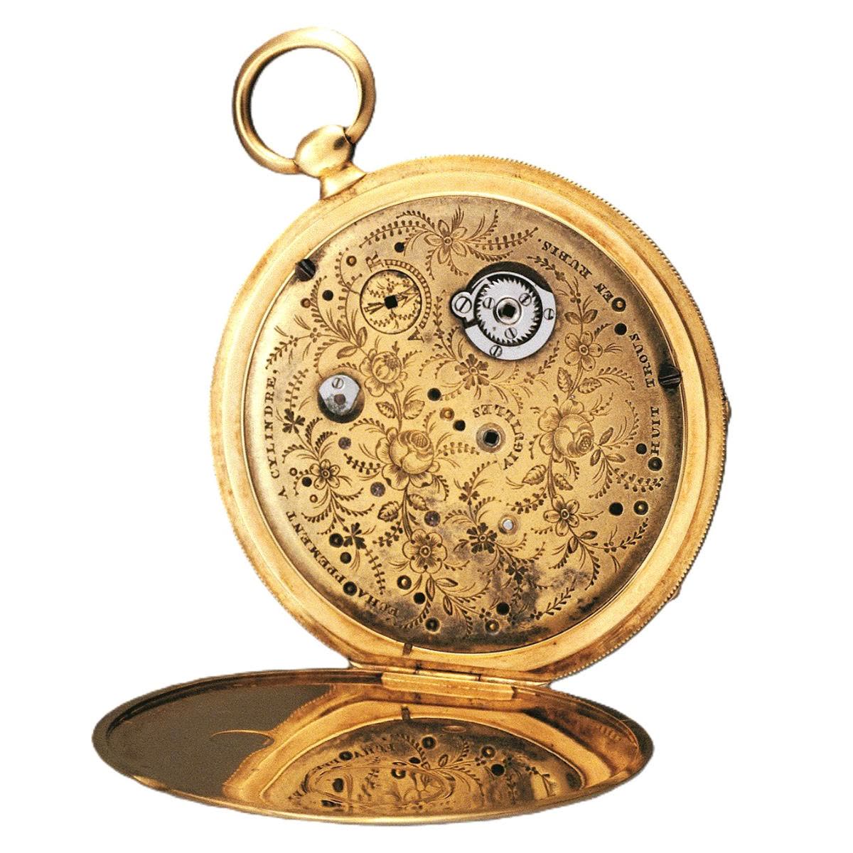 Montre extra-plate gravée (MIH I-1551)
