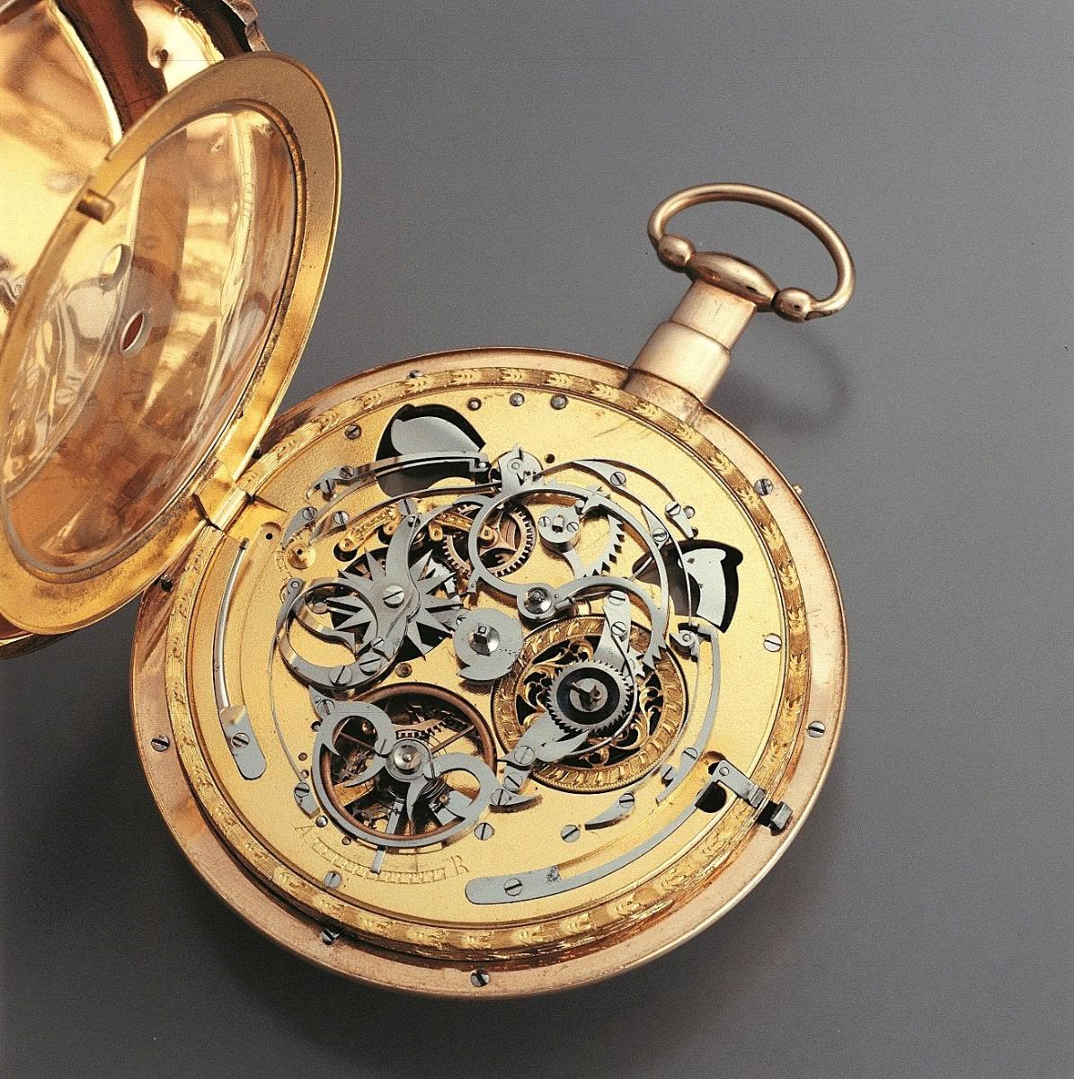 Montre à guichet et à sonnerie sur timbre (MIH I-412)