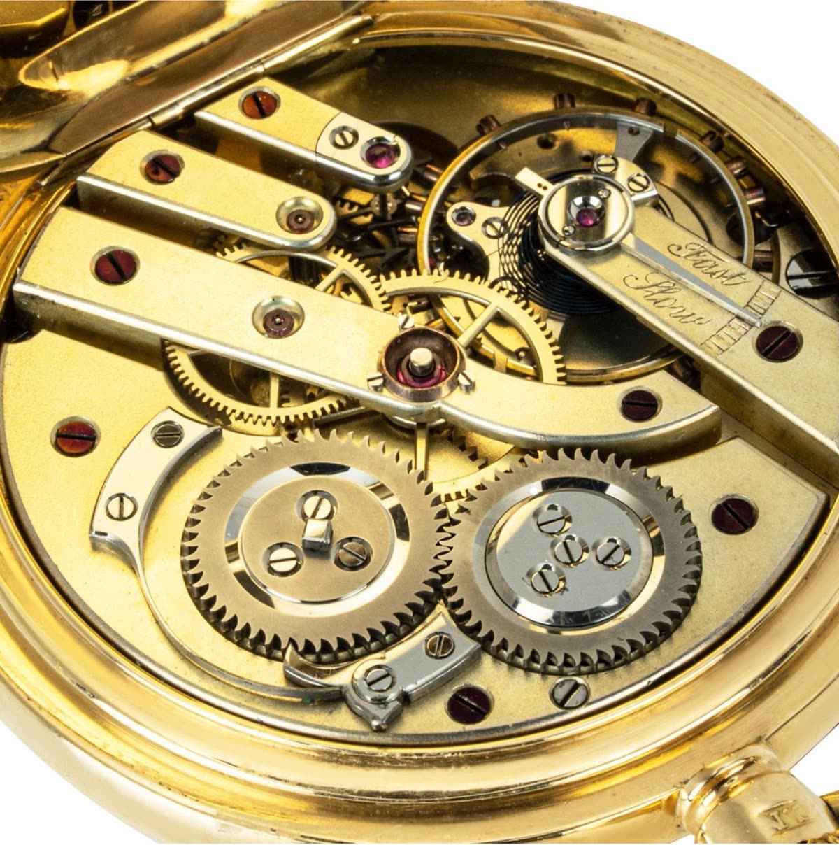 Digital Triple Calendar Moon Phase PocketWatch – C1880