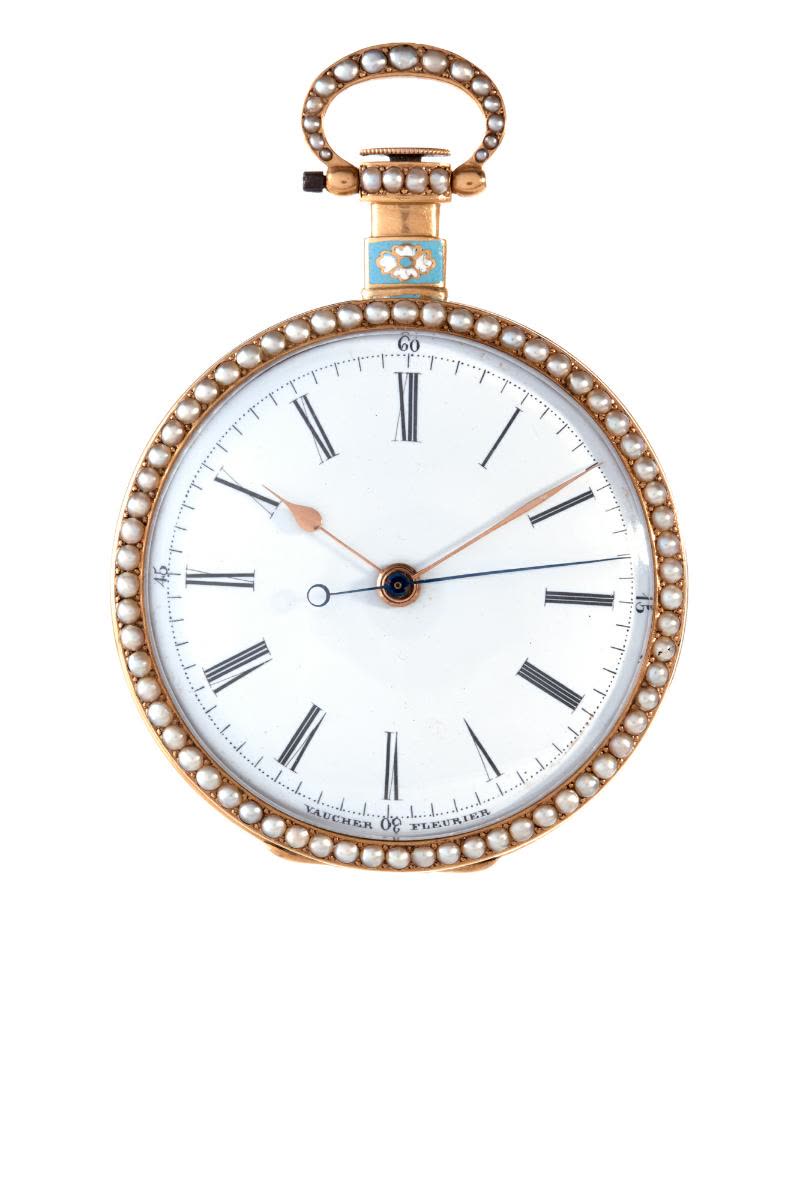 “Chinese” watch, Movement and dial signed: Vaucher Frères (MIH I-402)