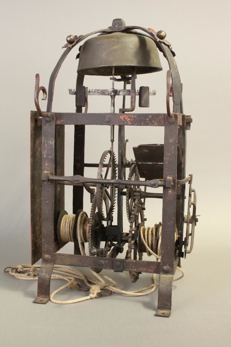 Clock with painted dial (MIH IV-384)