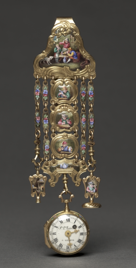 Swiss chatelaine with watch — Cleveland 1918.826