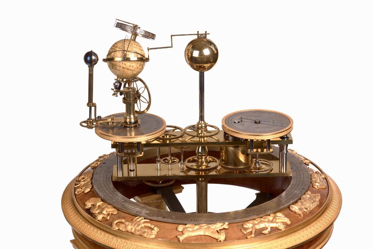 Clock with planetarium and musical mechanism (MIH IV-347)