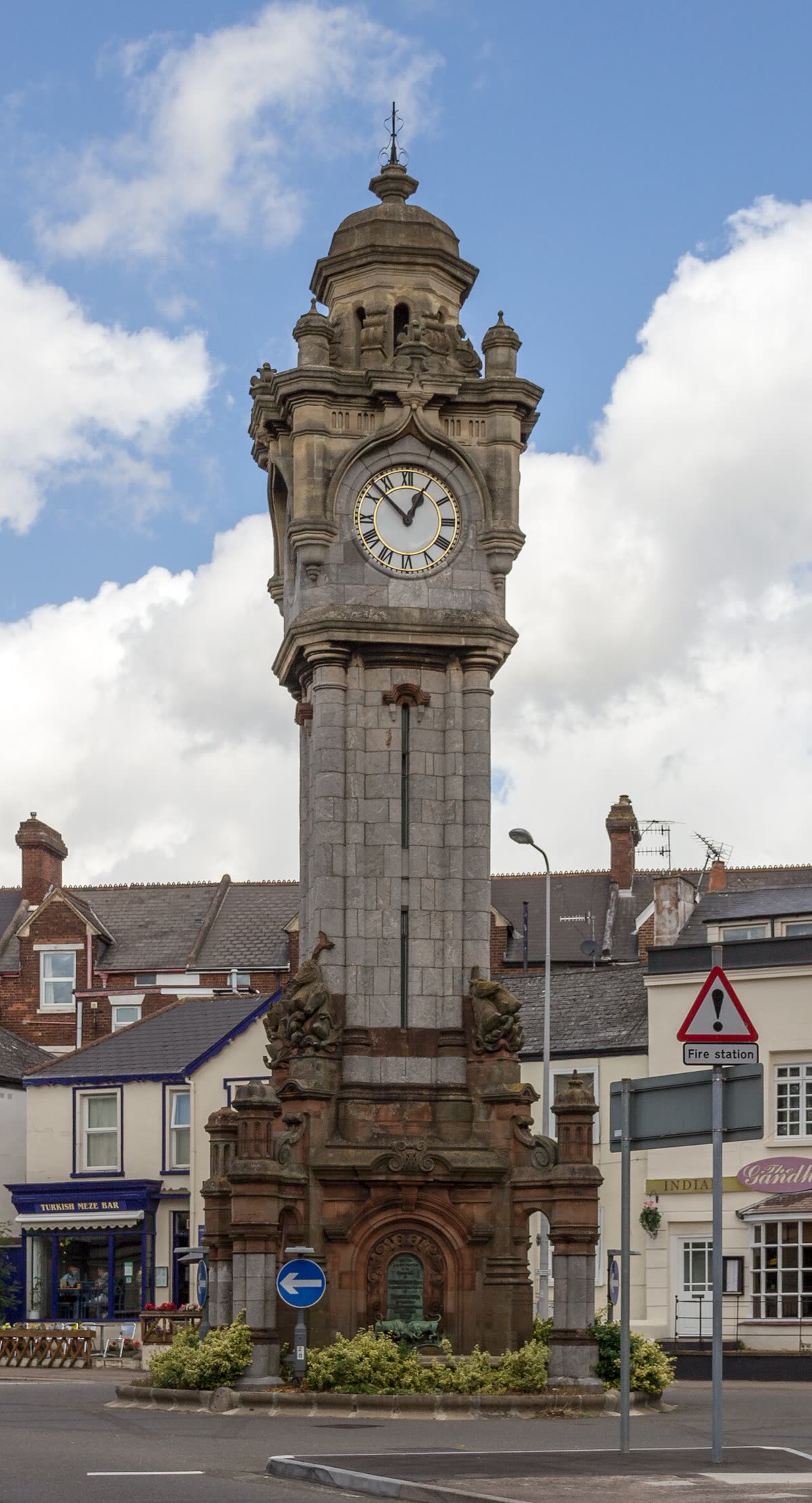 Exeter (Devon, UK), Clock Tower -- 2013 -- 1395