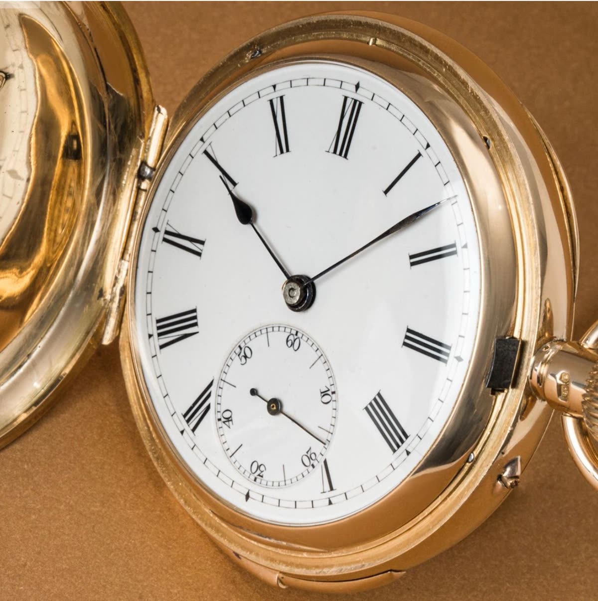 LeCourltre 18CT Gold Minute Repeater PocketWatch – 20th Century