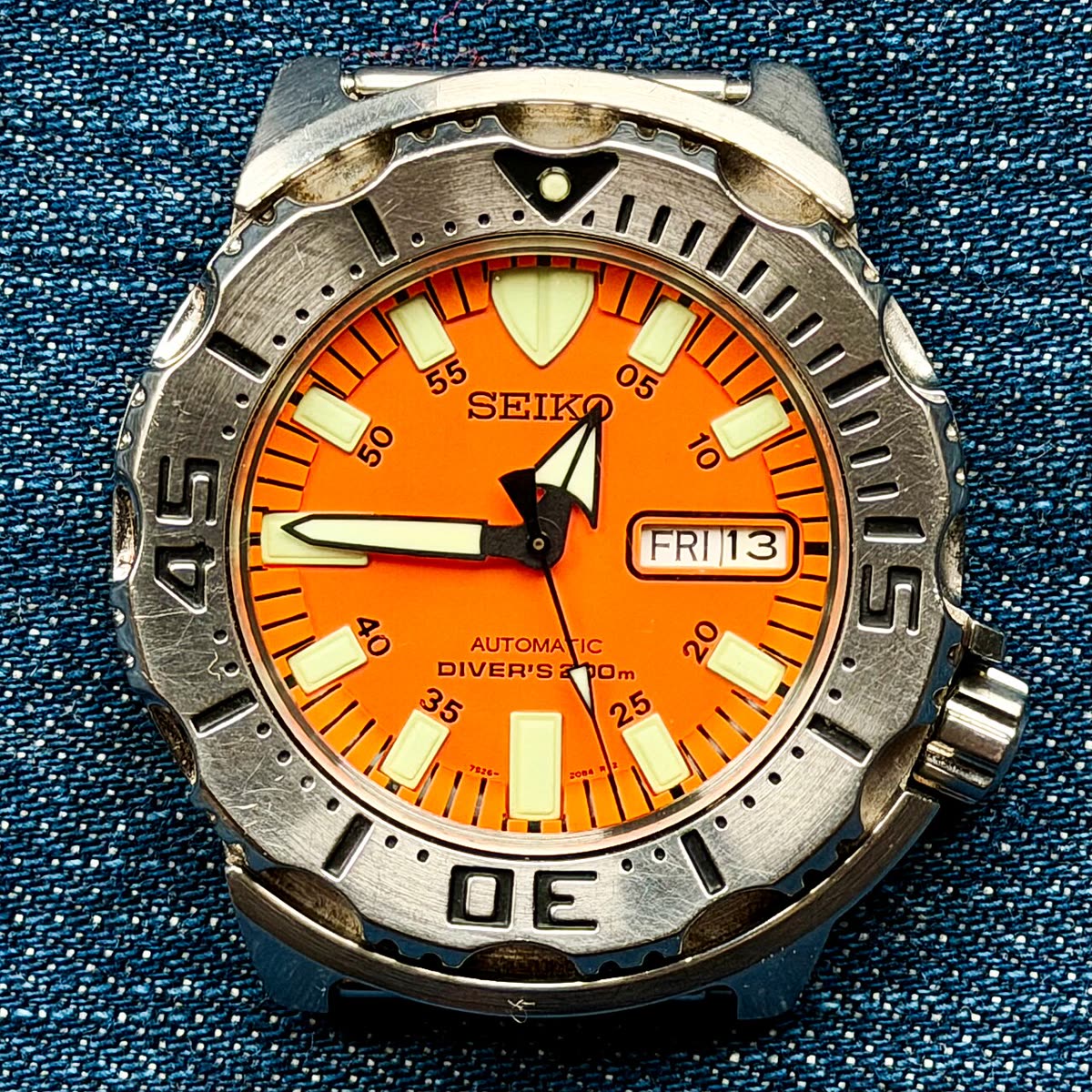 Seiko SKX781 Orange Monster diver watch (2026-02-13)