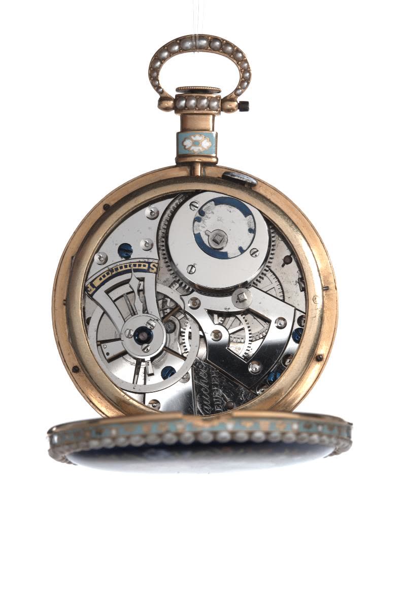 “Chinese” watch, Movement and dial signed: Vaucher Frères (MIH I-402)