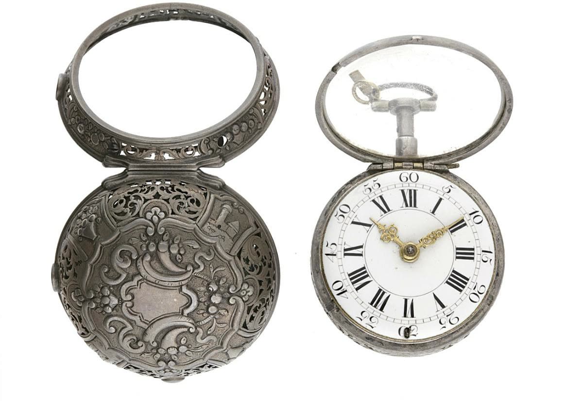 Pocket watch with silver double case and repeater (MIH I-33)