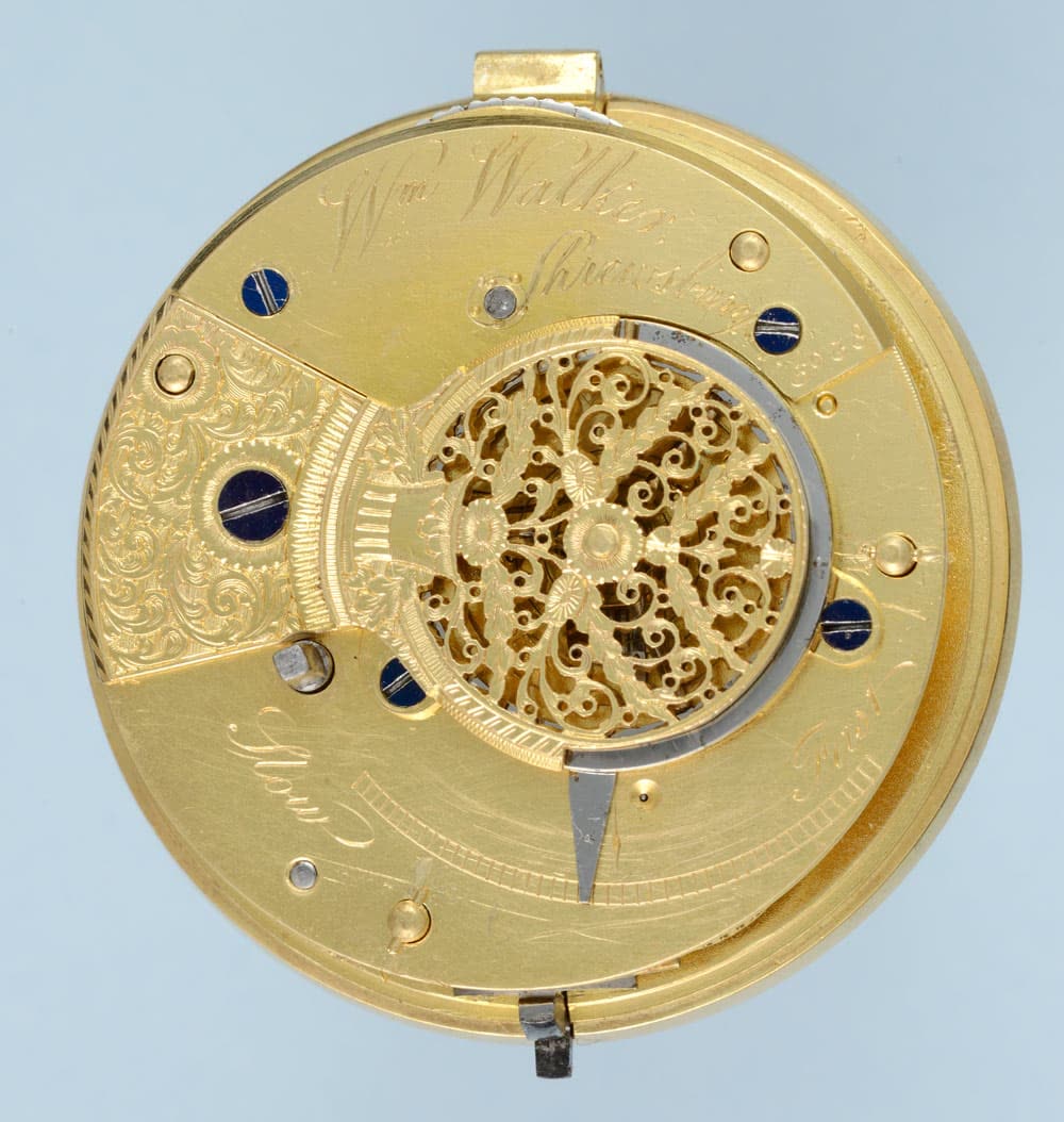 Silver Pair Cased Oddfellows Dial Verge – 1841
