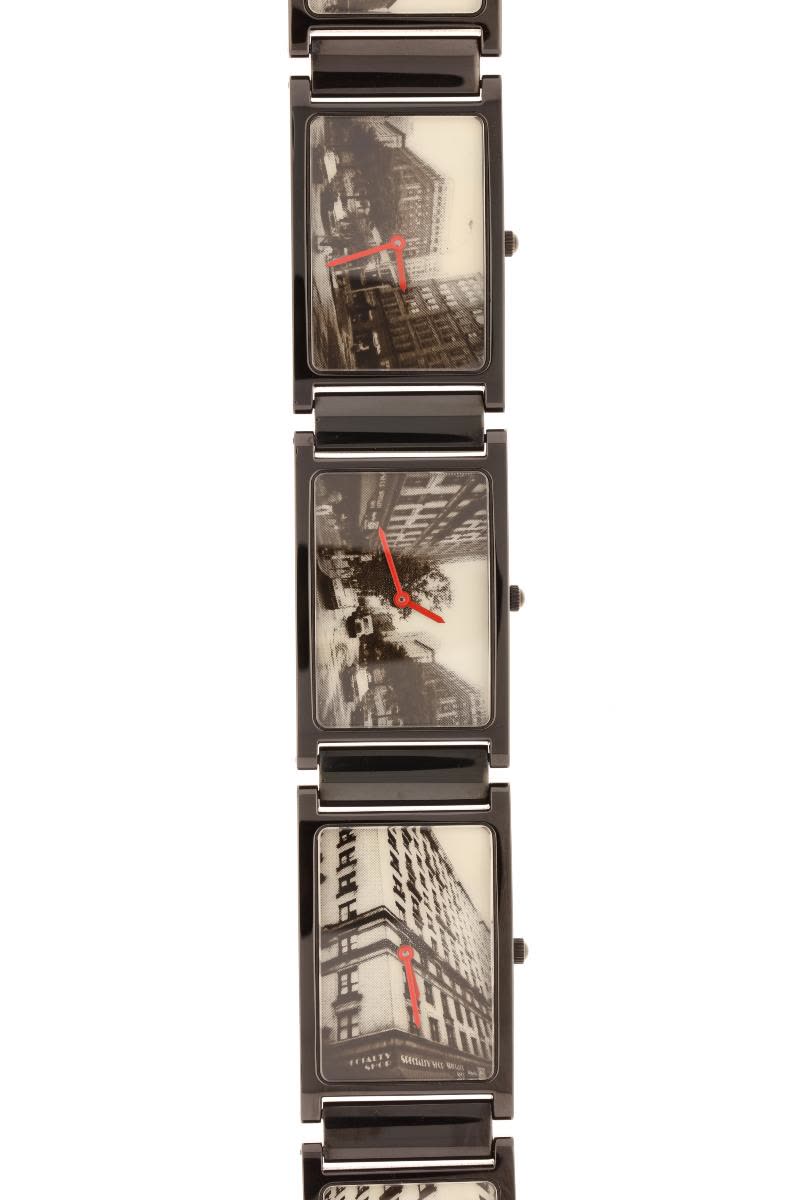 Andy Warhol wristwatch, 1989. Case engraved: Andy Warhol HC 3/36 (MIH VII-36)