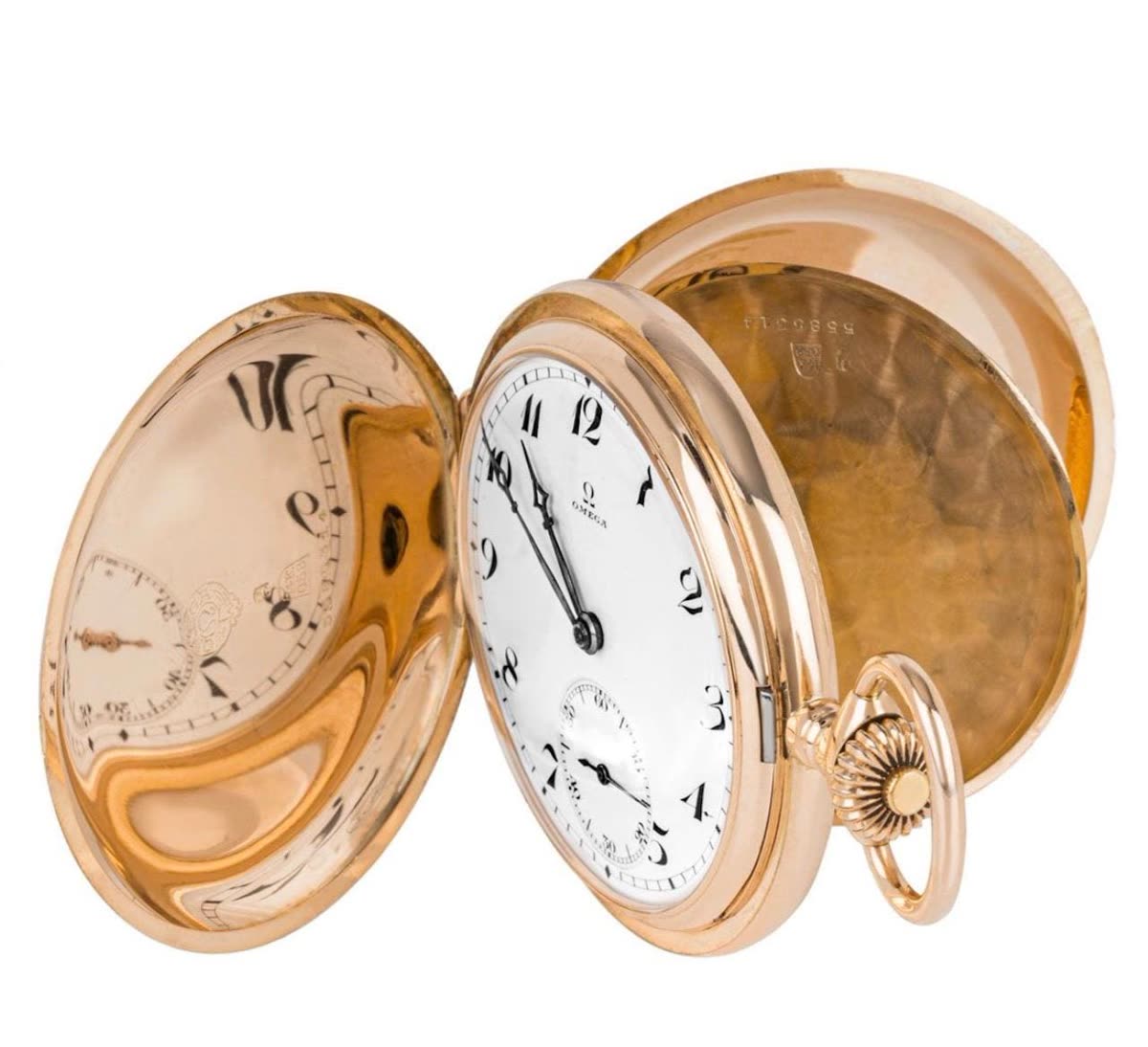 Omega Rose Gold Pocket Watch – C1900