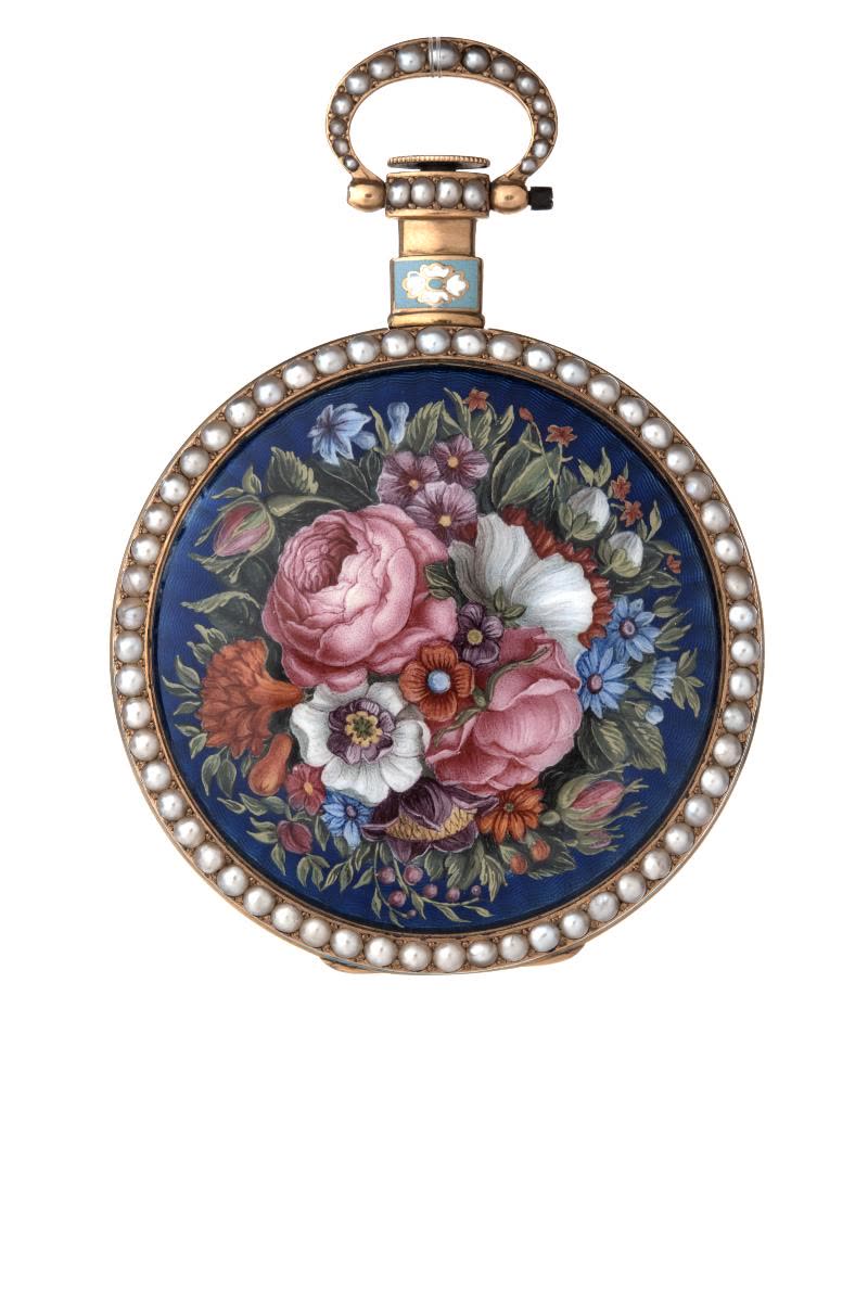 “Chinese” watch, Movement and dial signed: Vaucher Frères (MIH I-402)
