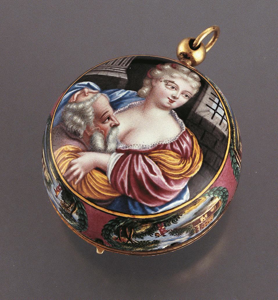 Round enamelled watch (MIH I-397)